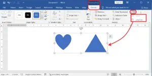 Grouping and Ungrouping the Objects in MS-Word