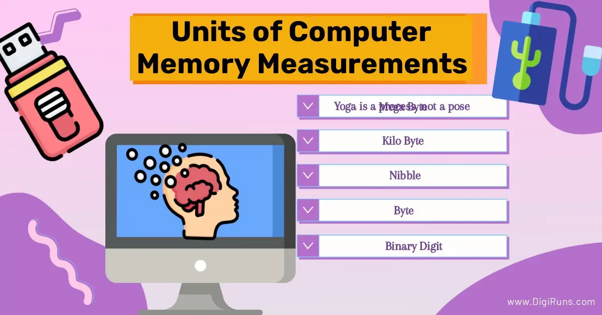 Units of Data Measurements in Computer