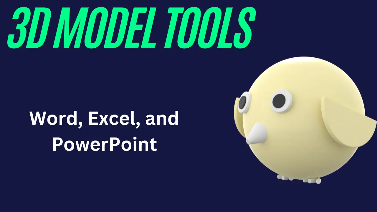 3 dimentional model tools
