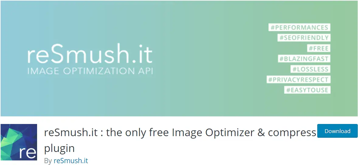 Resmush.it WordPress Image Optimization Plugin