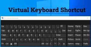 Windows PC Screen Keyboard